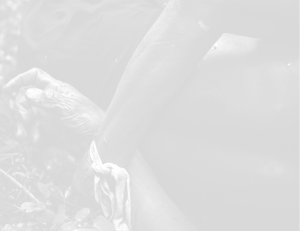 The bodies of two men killed near the village of Mabenga in the Democratic Republic of the Congo's restive North Kivu province, lie with their hands tied behind their backs in the jungle beside the Rwindi river on July 29, 2012. M23 rebels accuse the Congolese army of massacring up to 70 people here, throwing their bodies into the river. M23 claim that the army accused those killed of having a "familiar relationship" with the rebel group.