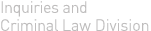 Inquiries and Criminal Law Division