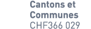 Cantons et Communes CHF366 029