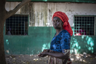 In January 2017, Jeniba Saidy’s husband, Siaka Fatajo, a vocal opponent of the former government, disappeared one month after Jammeh fled into exile. Jeniba and Siaka lived in a village ( Bata Butut Kantora) that was home to many Jammeh regime supporters. Siaka was invited to a naming ceremony but never arrived there. She believes he was abducted on the order of local leaders who had been loyal to Jammeh. © Jason Florio / TRIAL International