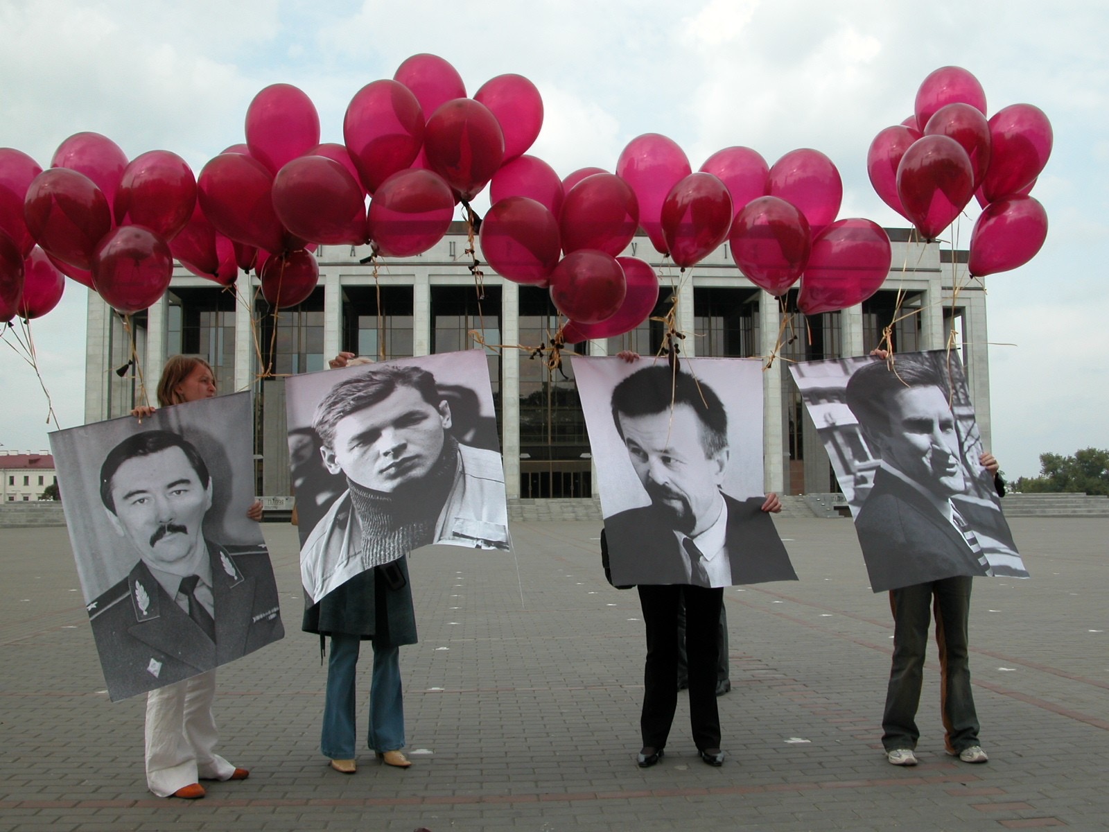 demonstration in Minsk, Belarus