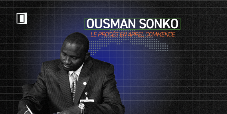 Visuel procès en appel d'Ousman Sonko, ancien Ministre de l'Intérieur de la Gambie